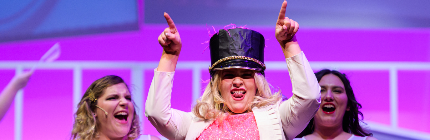 Legally Blonde Dress Rehearsal